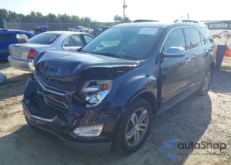 2017 Chevrolet Equinox Premier из США, поврежденный, VIN 2GNFLGE38H6279673